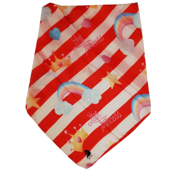 روسری دخترانه رنگین کمان فانتزی شاهدخت kids-scarf4 — تصویر ۴