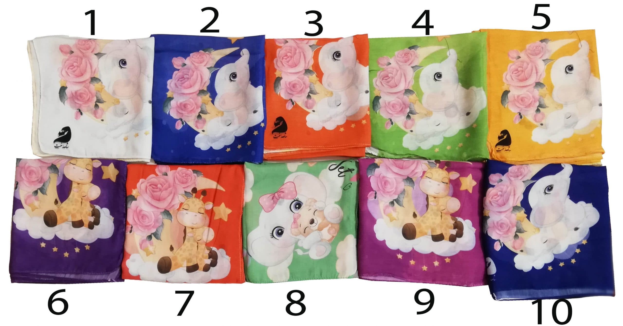 روسری دخترانه اِلِفِنت فانتزی شاهدخت kids-scarf2 — تصویر ۲