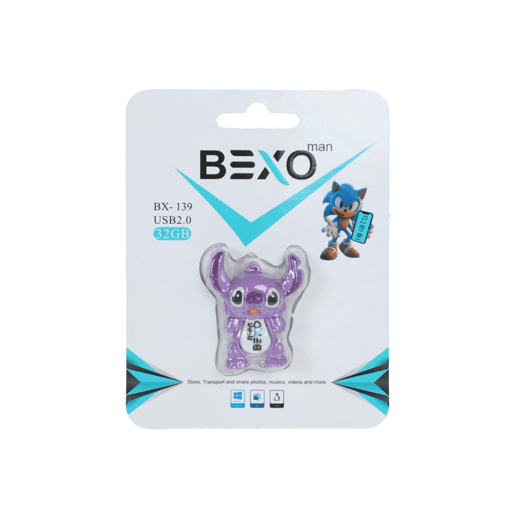 فلش مموری بکسو مدل BX-139 ظرفیت 32 گیگابایت