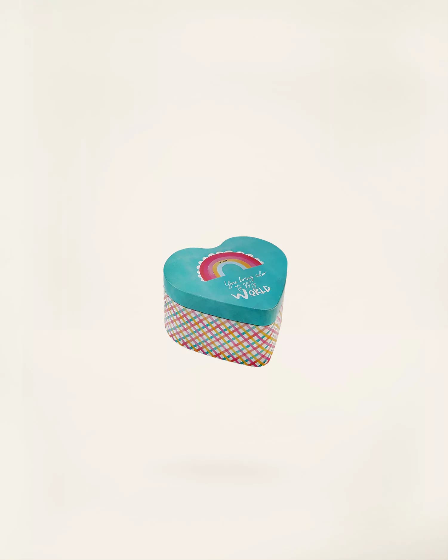 قوطی فلزی فانتزی قلبی سایز 22 کد 49