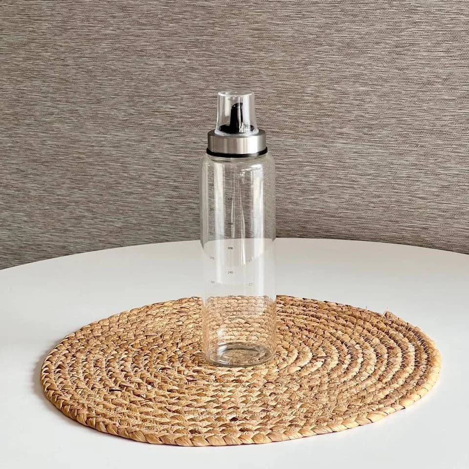 جاروغنی و روغن ریز شیشه ای کد 301- 500 میل