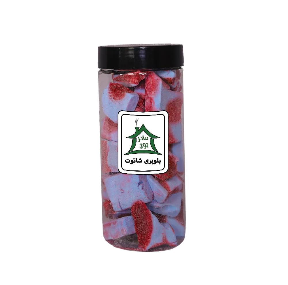 بستنی خشک پفکی طعم بلوبری شاتوت خونه مادرجون – 130 گرم