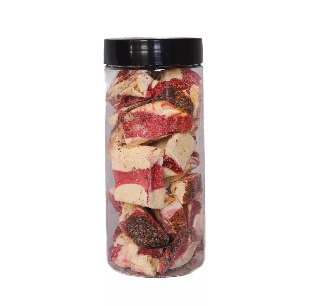 بستنی خشک پفکی طعم وانیل شاتوت شکلات عطاری مجذوبی – 130 گرم — تصویر ۲