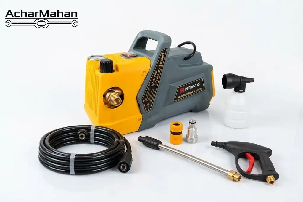 کارواش القایی صنعتی فشارشکن‌دار اینتیمکس مدل high pressure washer