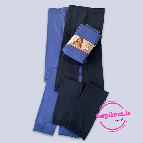 لگ نخی دو عددی مشکی یاسی ساده آلدی