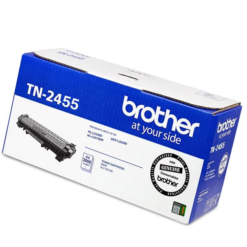کارتریج لیزری مشکی برادر Brother TN2455 — تصویر ۲