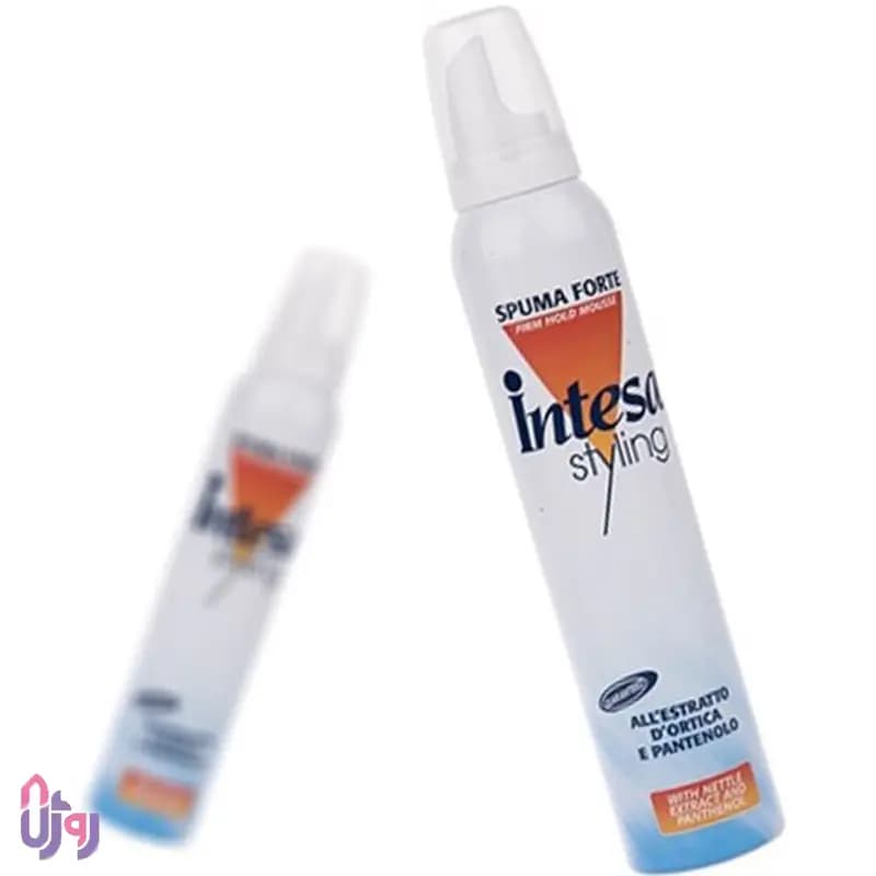 اسپری مو اینتسا Intesa مدل موس حالت‌دهنده مو Spuma Forte با قدرت نگهدارندگی قوی حجم 300 میلی‌لیتر — تصویر ۴