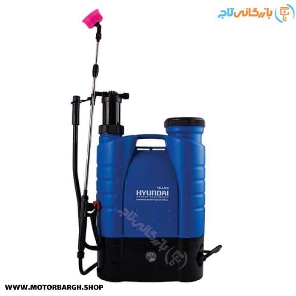 سمپاش شارژی هیوندای 16 لیتری مدل HP1680 دو کاره کوله‌ای