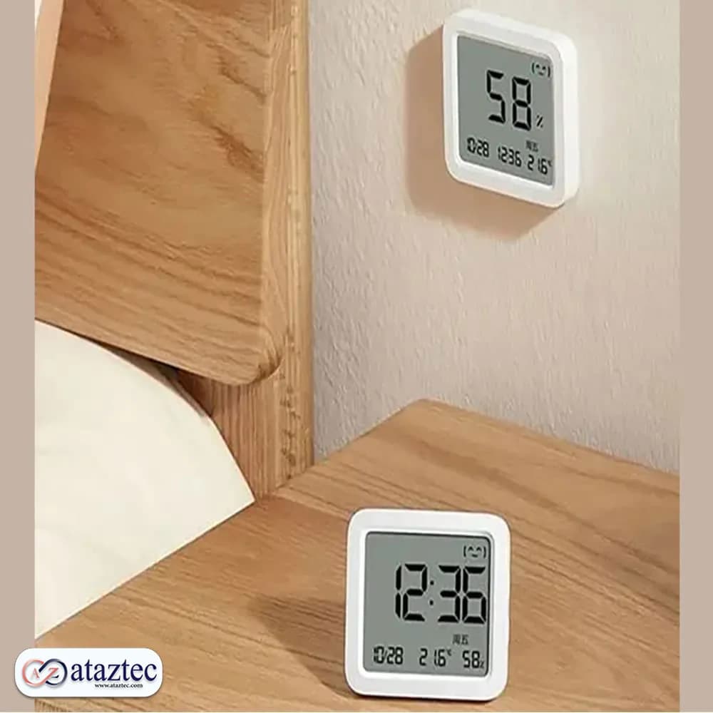 دماسنج و رطوبت‌سنج هوشمند شیائومی مدل MJWSD05MMC | دقت بالا + اتصال Mi Home — تصویر ۳