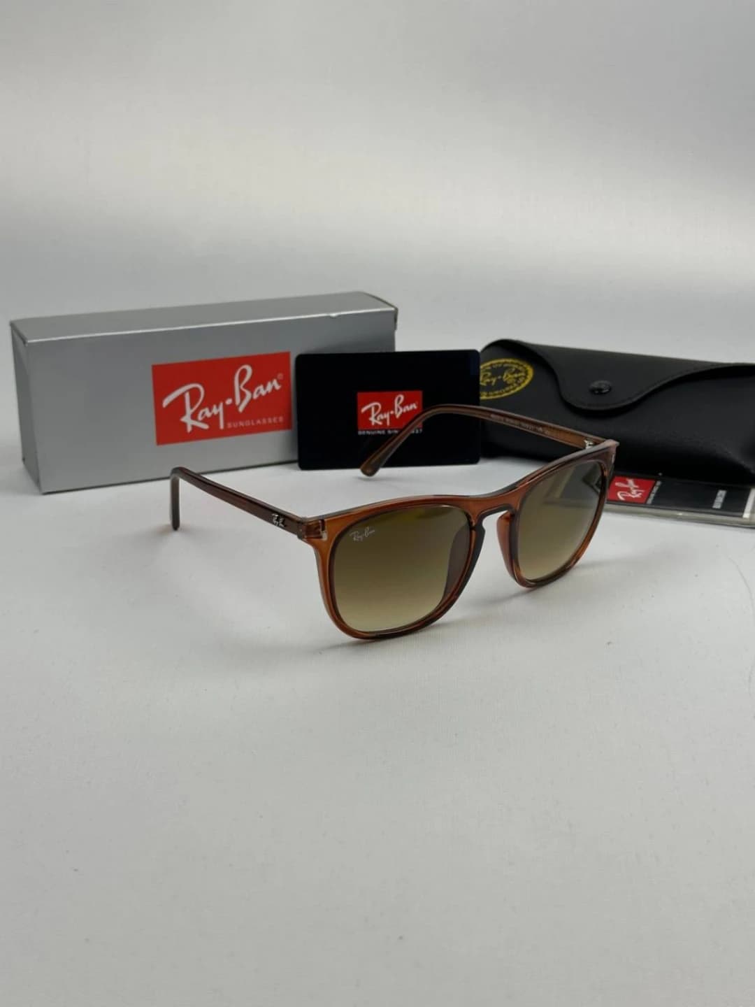 عینک ریبن قهوه ای rayban rb-2210