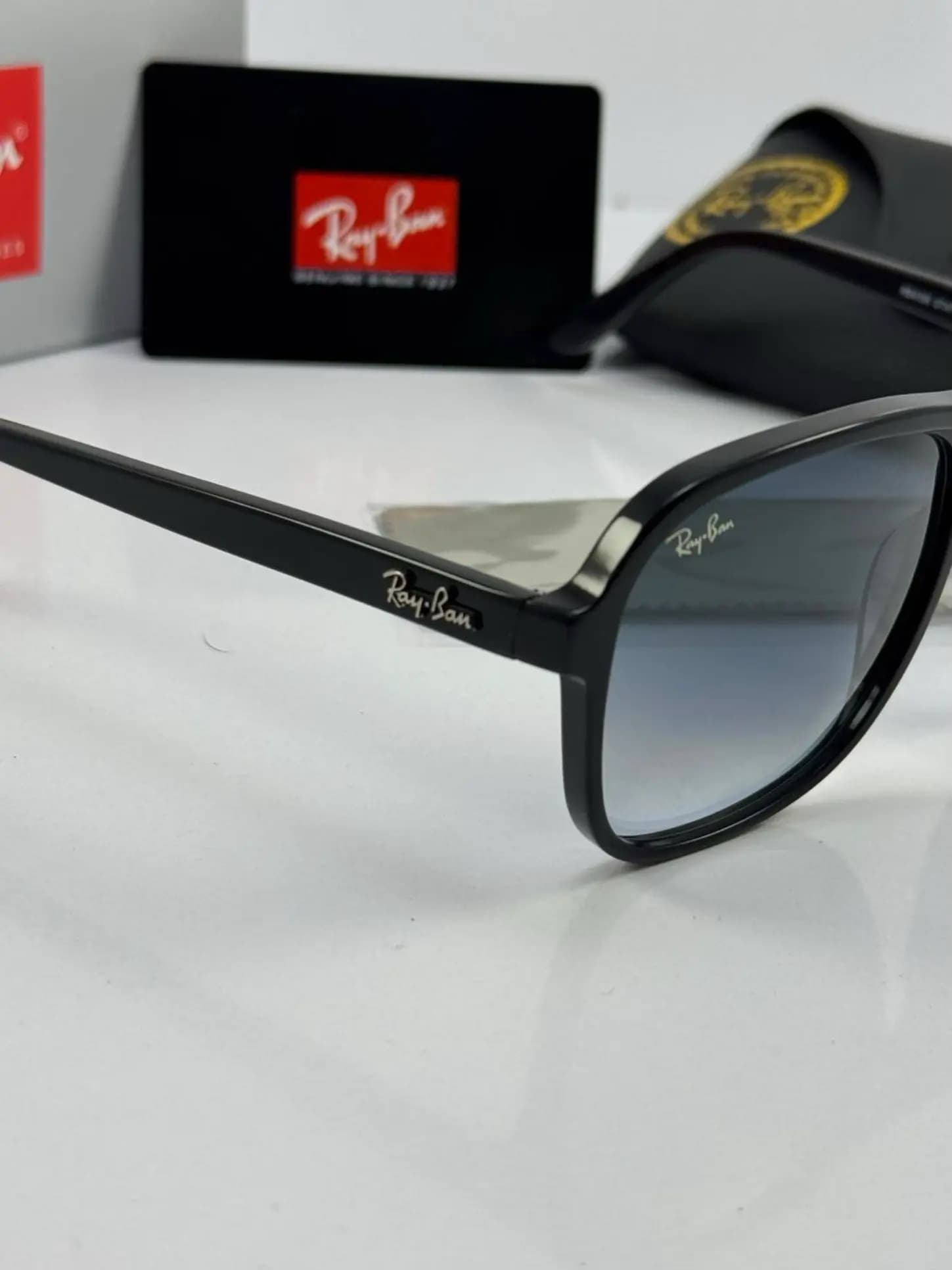 عینک ریبن هایلایت مشکی rb-4356 — تصویر ۳