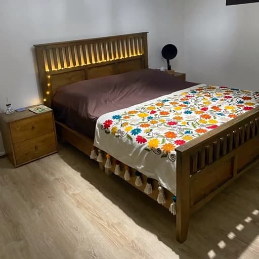 سرویس خواب روستیک عرض 180 مبلمان فرنا مدل 1145681