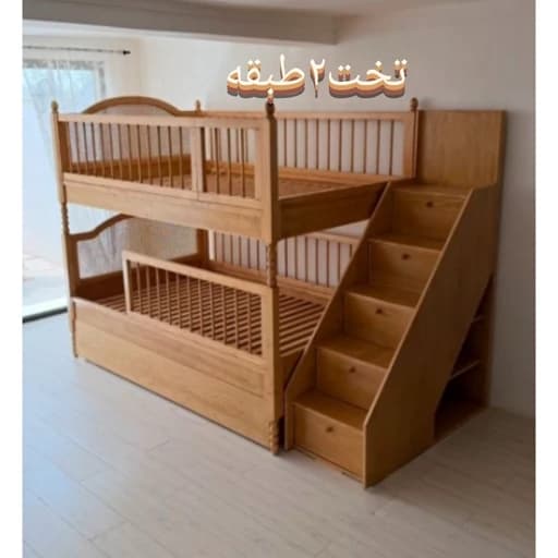 تخت دو طبقه مبلمان فرنا مدل 1145656