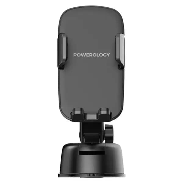 هولدر و پایه نگهدارنده گوشی خودرو پاورولوژی مدل Powerology Raven Auto-Clamping PWRLX08 — تصویر ۳