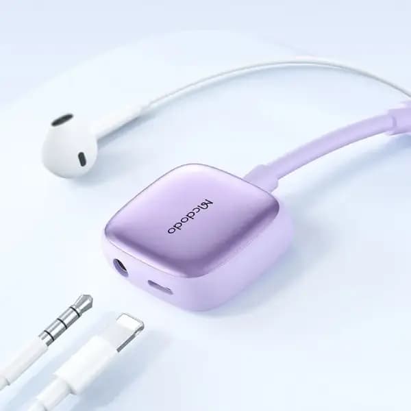 مبدل لایتنینگ به لایتنینگ و جک 3.5 میلیمتری مکدودو مدل Mcdodo CA-2740 — تصویر ۷