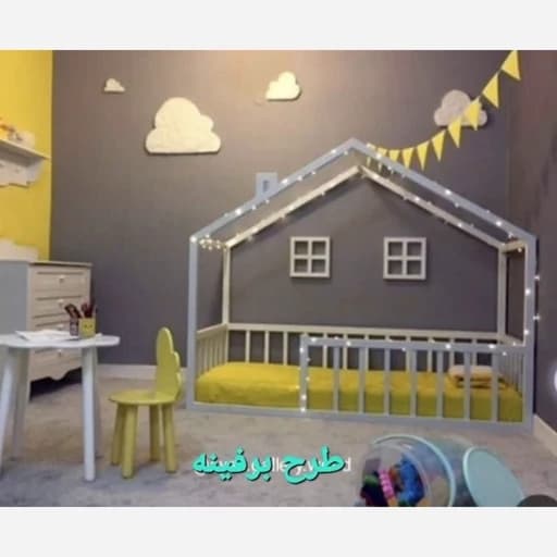 تخت کودک و نوجوان طرح برفینه. هزینه ارسال بصورت پس کرایه میباشد مبلمان فرنا مدل 1145615