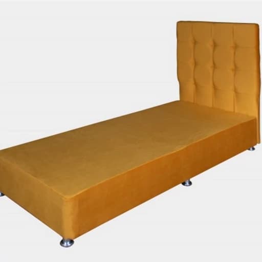 باکس هتلی با تاج رویال یک نفره چوبی 120*200 مبلمان فرنا مدل 1145599
