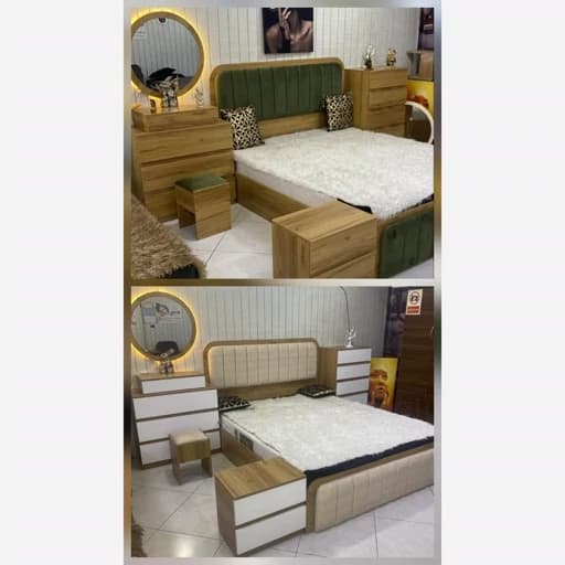 سرویس خواب 2 نفره مدل کارن مبلمان فرنا مدل 1145583
