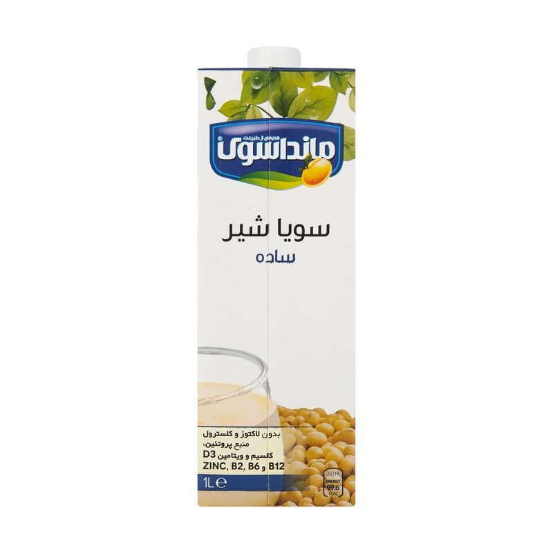 شیر سویا مانداسوی – 1 لیتر