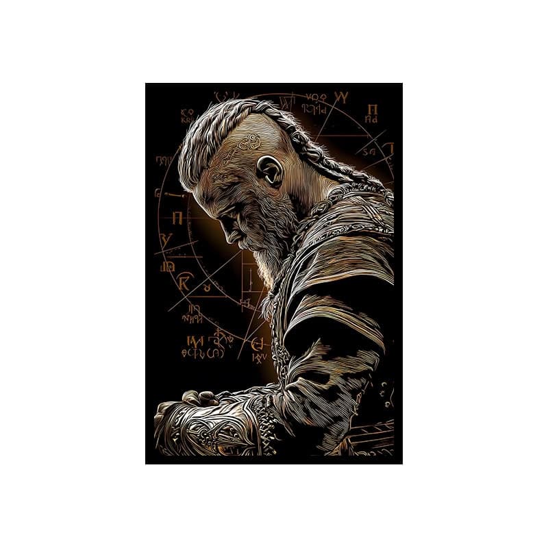 تابلو مخمل 60×90 طرح – Ragnar
