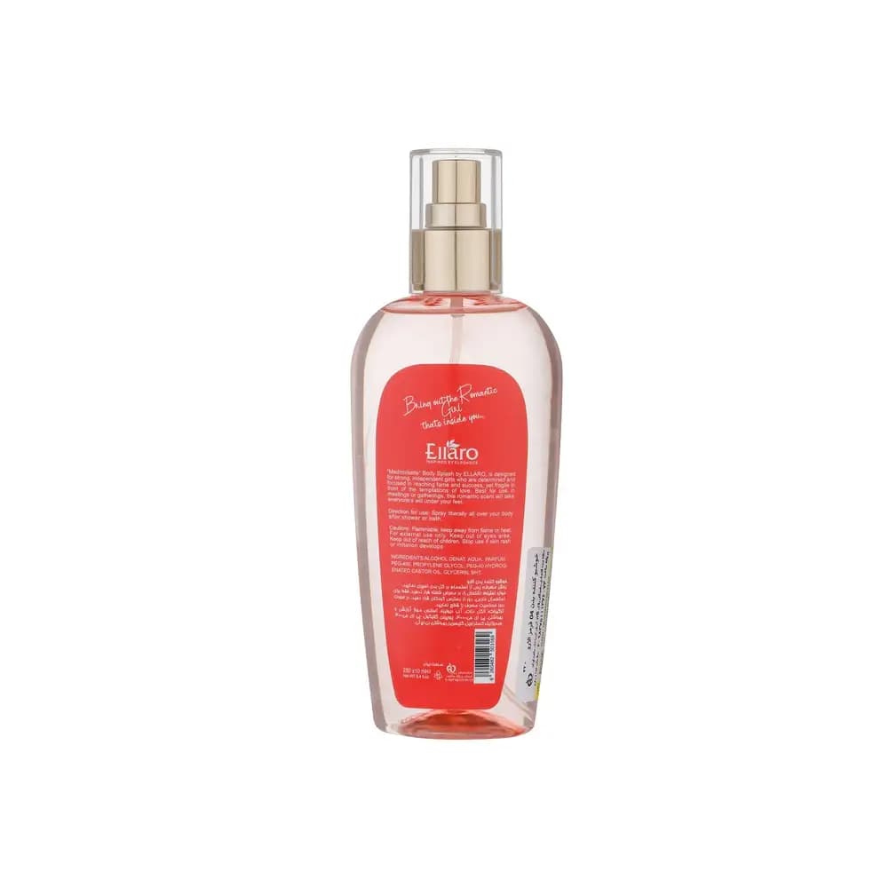 بادی اسپلش زنانه الارو مدل مادمازل حجم 250 میلی لیتر | Ellaro Women Body Splash Madmoiselle 250ml — تصویر ۲
