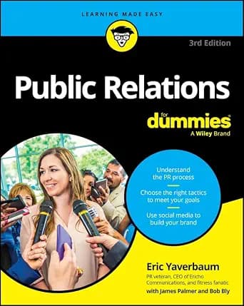 و دانلود نسخه کامل کتاب زبان اصلی Public Relations For Dummies | دانلود کتاب خارجی