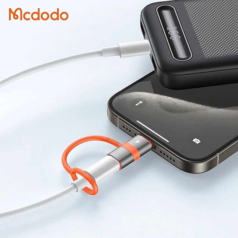 مبدل لایتنینگ به USB-C مک دودو مدل OT-553 — تصویر ۴