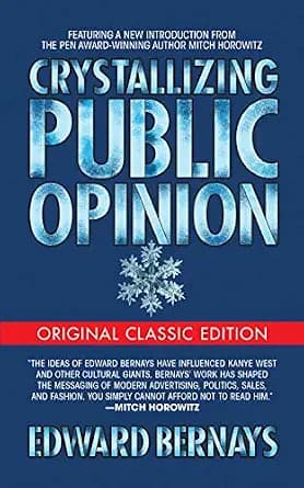 و دانلود نسخه کامل کتاب زبان اصلی Crystallizing Public Opinion (Original Classic Edition) | دانلود کتاب خارجی