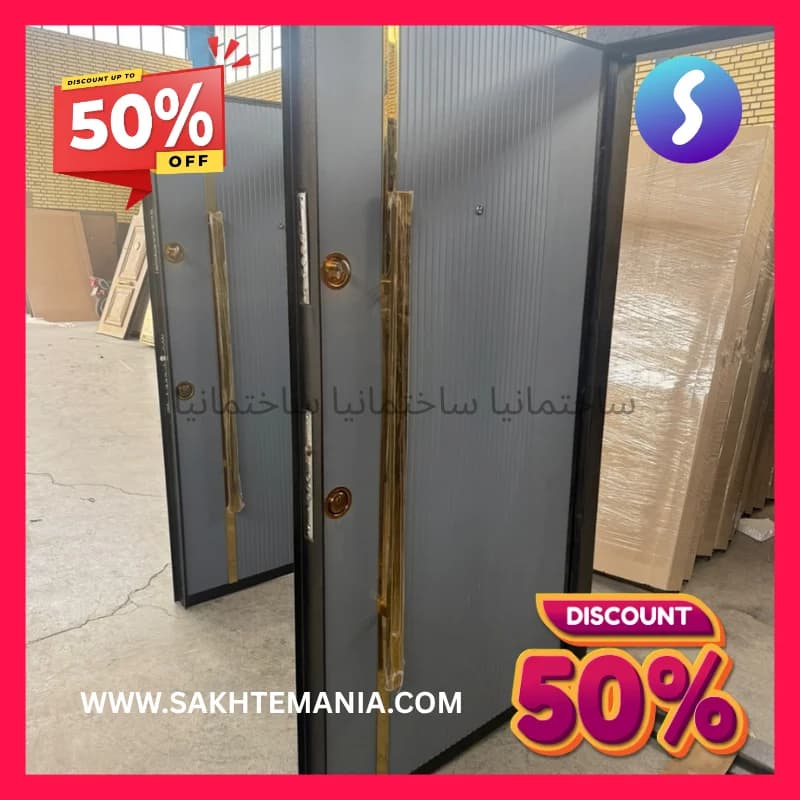 درب ضد سرقت طرح سنگ (رویه لمینوکس) | خرید درب ضد سرقت طرح سنگ (رویه لمینوکس) با گارانتی اصالت + تخفیف ویژه + قیمت پخش و عمده + ارسال فوری از بزرگترین کارخانه درب ضد سرقت تهران به مشهد کرمان یزد ا — تصویر ۲