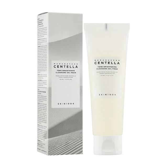 فوم شستشوی روشن کننده سنتلا Centella برند SKIN1004 حجم 125 میلیلیتر — تصویر ۲