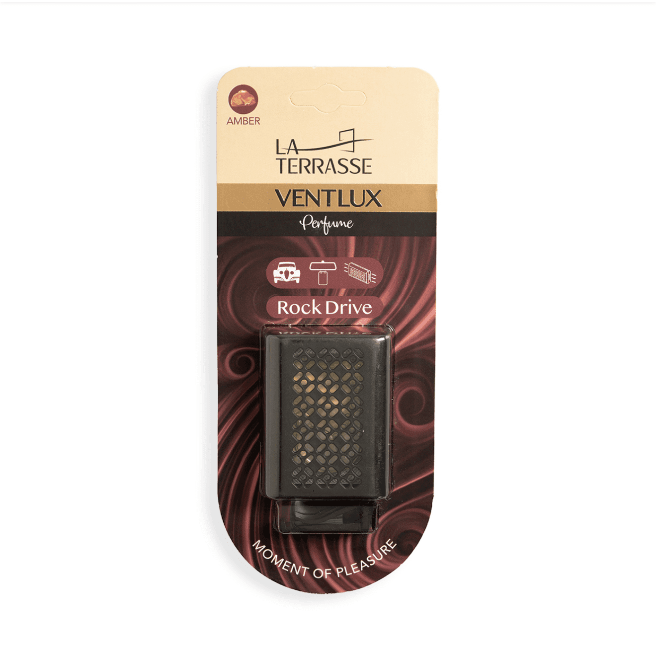 خوشبو کننده دریچه ای ماشین لاتراس مدل Rock Drive حجم 5 میلی لیتر کد (8507)