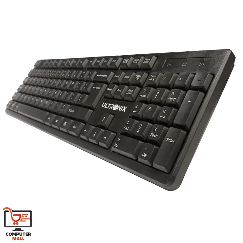مشخصات، و خرید صفحه کلید سیمی ULTRONIX مدل KB-10