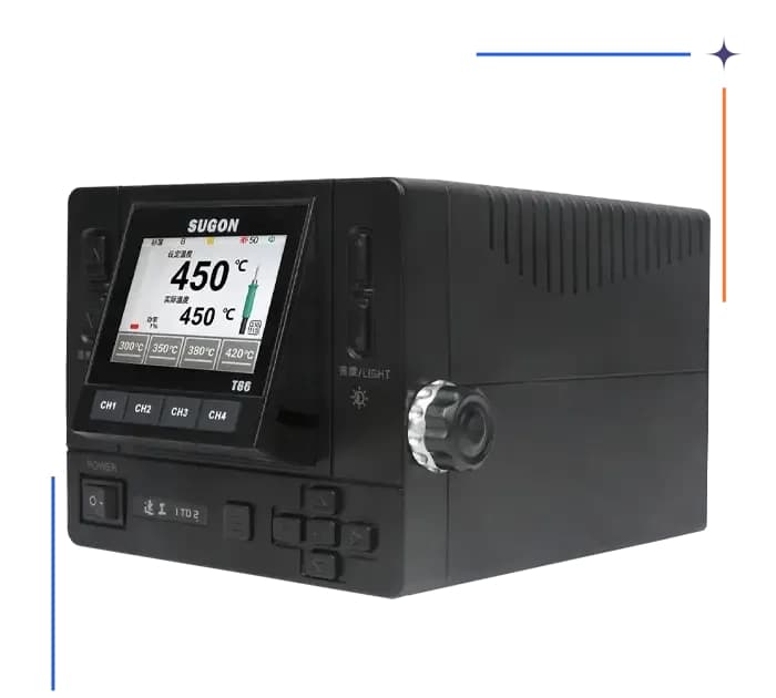 هویه دو دسته 6 نوک SUGON T66 C210/C245 — تصویر ۸