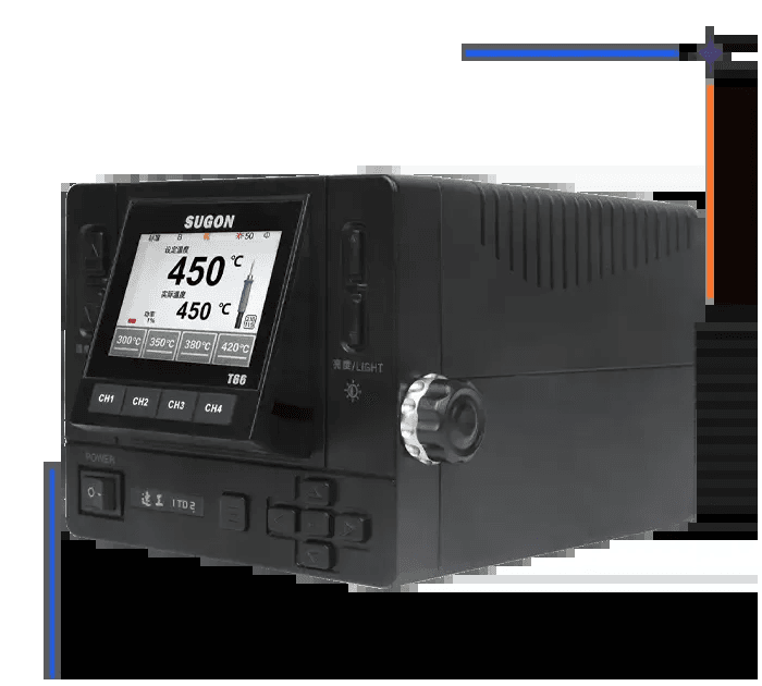 هویه دو دسته 6 نوک SUGON T66 C210/C245 — تصویر ۳