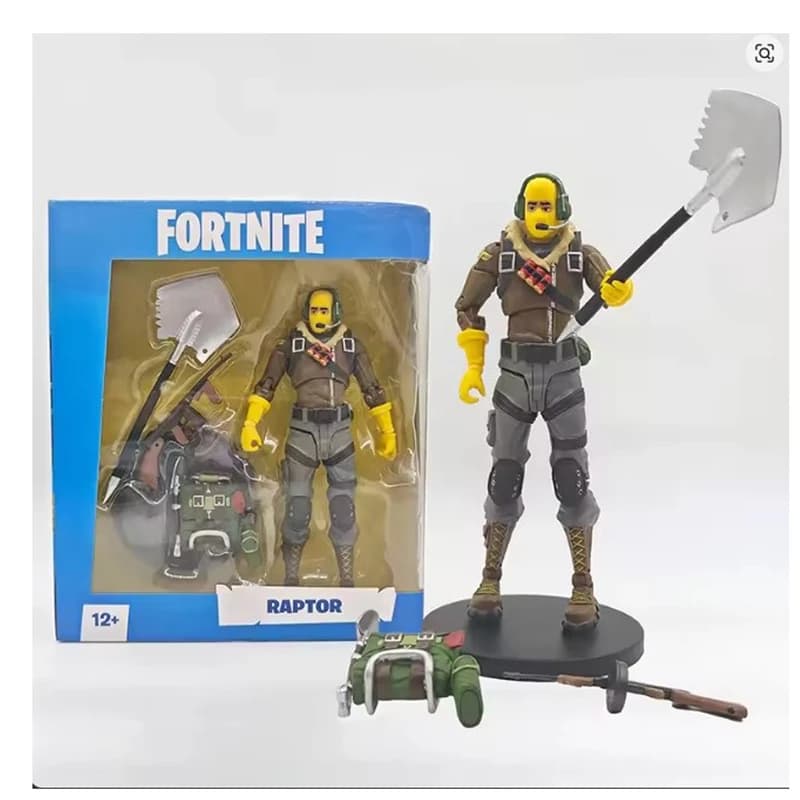 اکشن فیگور رپتور Raptor سری فورتنایت Fortnite برند مکفارلین — تصویر ۵
