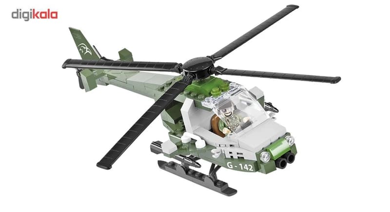 لگو کوبی مدل eagle attack helicopter-small army — تصویر ۳