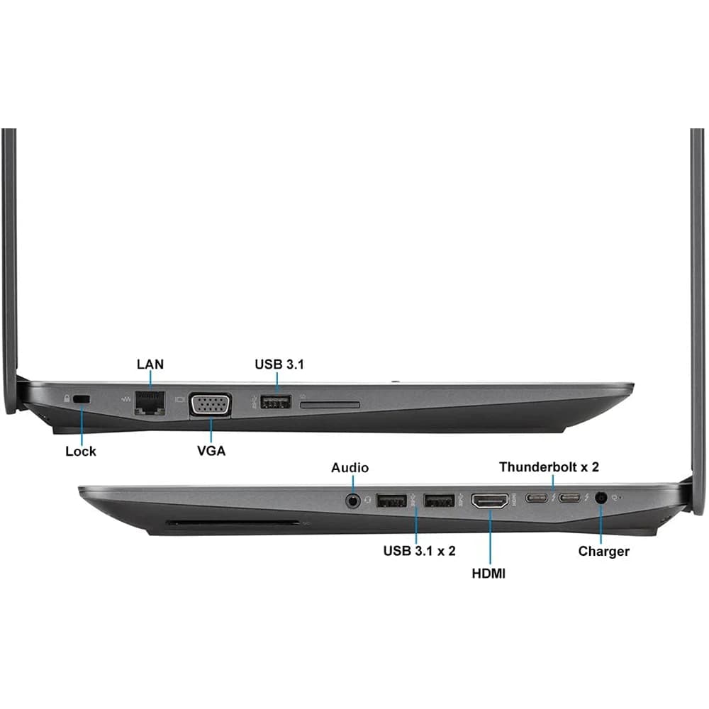لپ تاپ اچ پی HP ZBOOK 15 G3 Core i7 — تصویر ۳