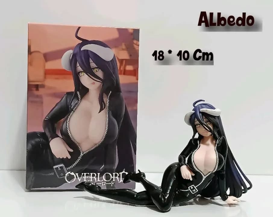 فیگور آلبدو Albedo سری اورلرد Overlord طرح درازکشیده — تصویر ۳