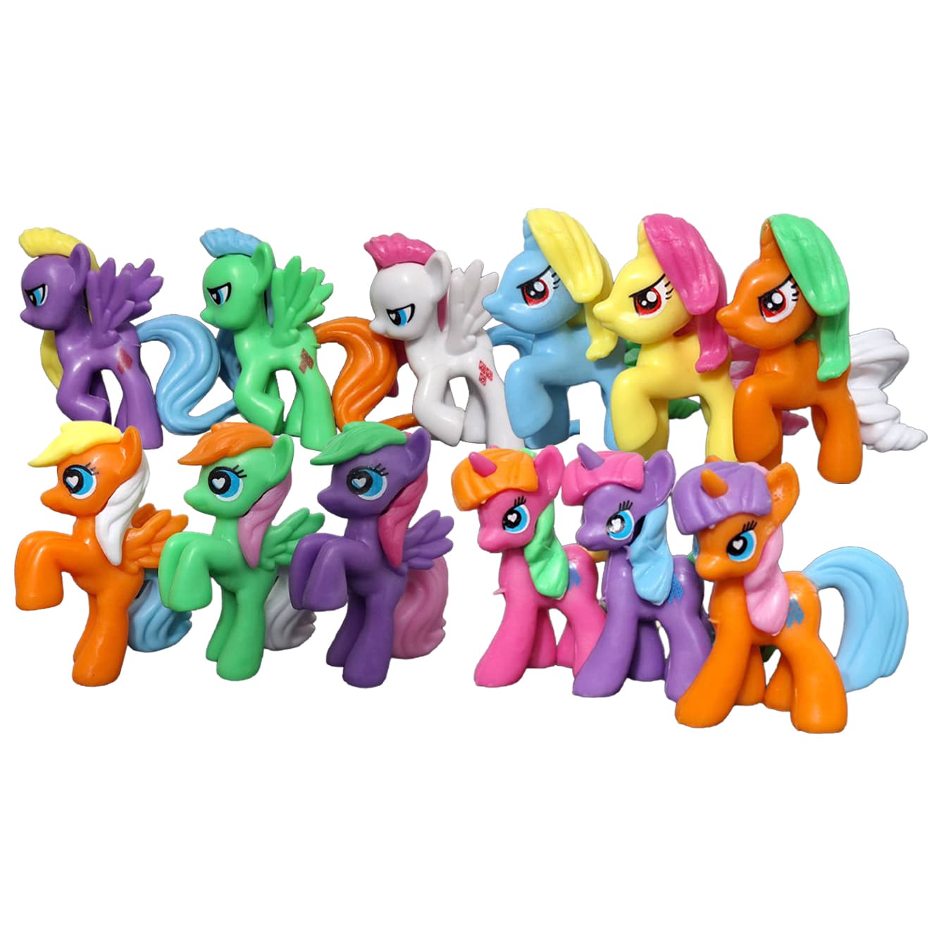 فیگور پونی کوچولوی من My Little Pony مجموعه 12 عددی