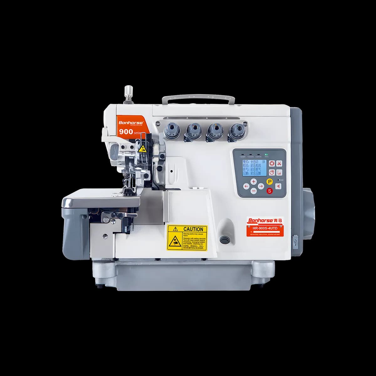 چرخ خیاطی سردوز 4 نخ فول کامپیوتری HR-900D-4 بن‌هورس