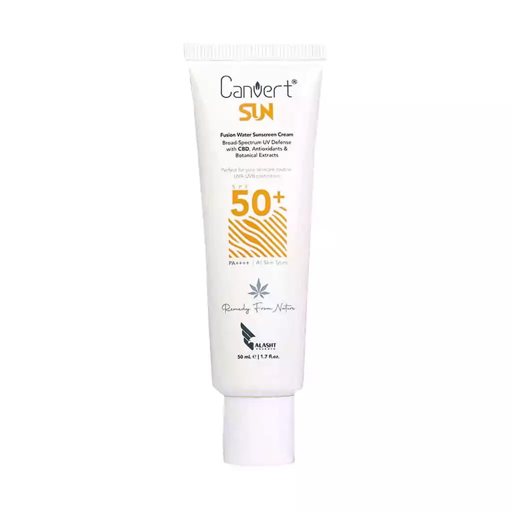 کرم ضد آفتاب فیوژن واتر SPF50 سان کنورت مناسب انواع پوست 50 میلی لیتر
