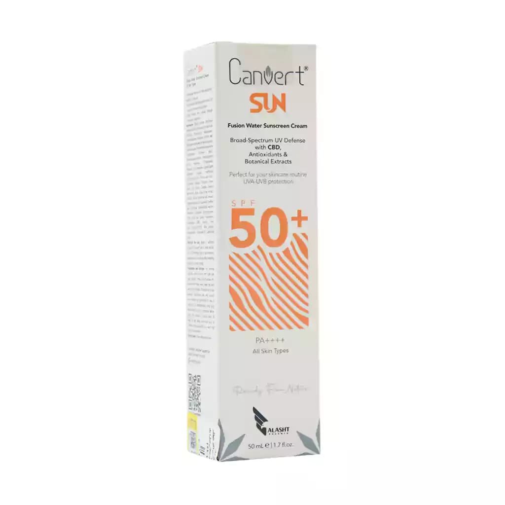 کرم ضد آفتاب فیوژن واتر SPF50 سان کنورت مناسب انواع پوست 50 میلی لیتر — تصویر ۲