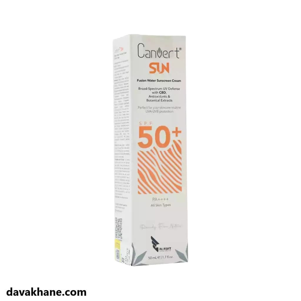 کرم ضد آفتاب فیوژن واتر SPF50 سان کنورت مناسب انواع پوست 50 میلی لیتر — تصویر ۵