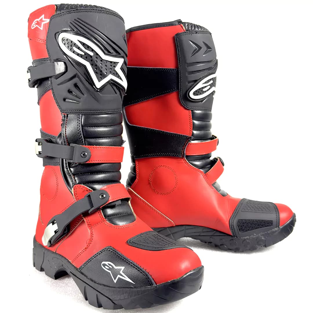 بوت کراسی الپین استار مدل Red Black