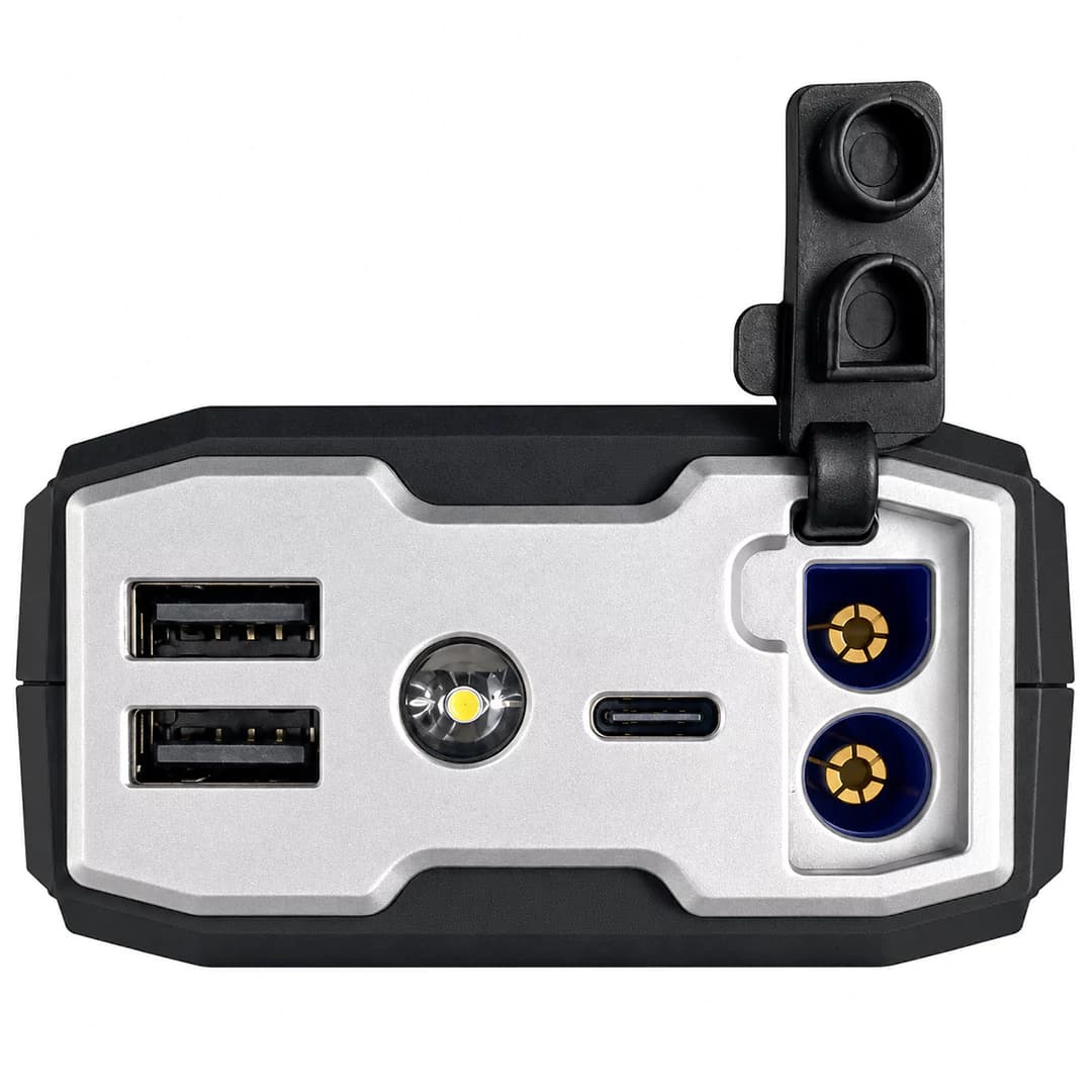 پمپ باد استیل مدل JUMP STARTER X6 — تصویر ۶
