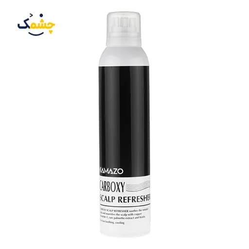 اسپری ماسک مو تقویت‌کننده و ترمیم‌کننده کامازو مدل CARBOXY ACALP REFRESHER حجم 300 میلی‌لیتر