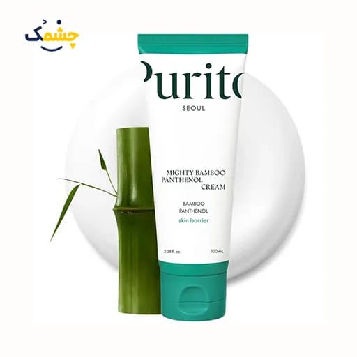 کرم مرطوب‌کننده و ترمیم‌کننده پوریتو سئول Mighty Bamboo Panthenol حجم 100 میلی‌لیتر
