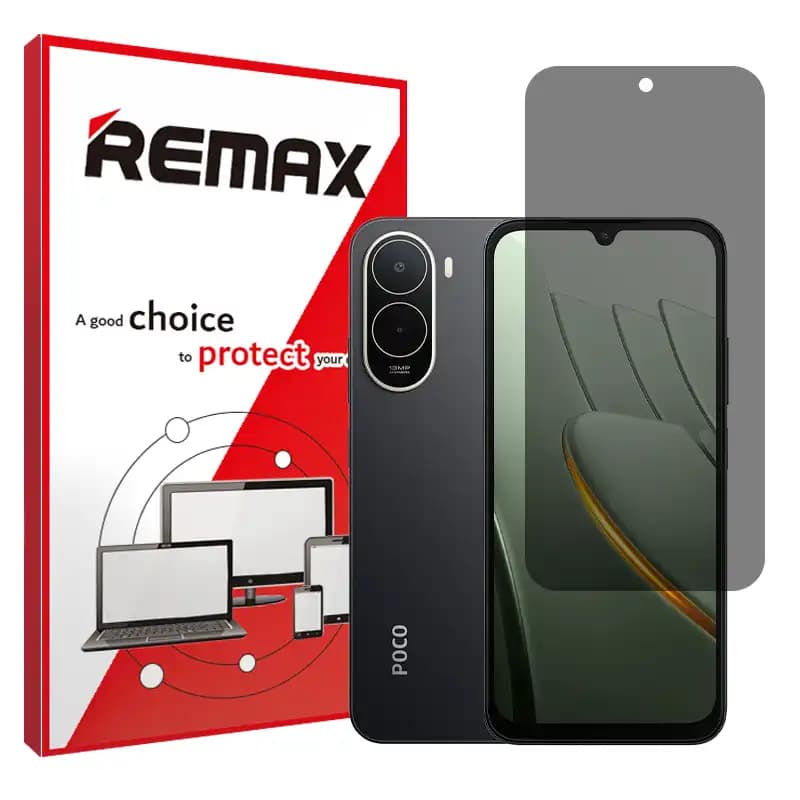 گلس حریم شخصی شیائومی poco c81 pro مدل هیدروژلی برند ریمکس