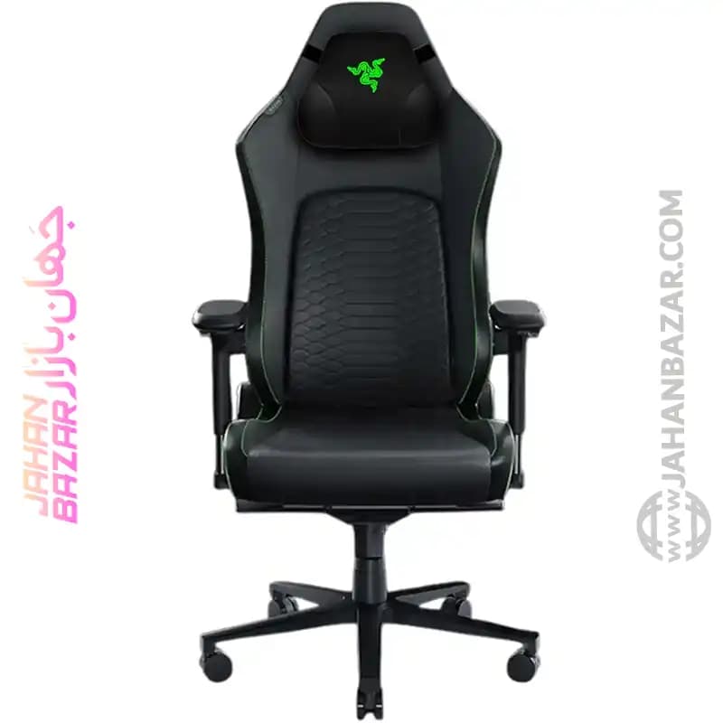 صندلی گیمینگ ریزر Razer مدل Razer Iskur V2 NEWGEN Black-Green مشکی سبز