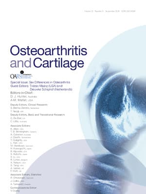 مجله Osteoarthritis and Cartilage